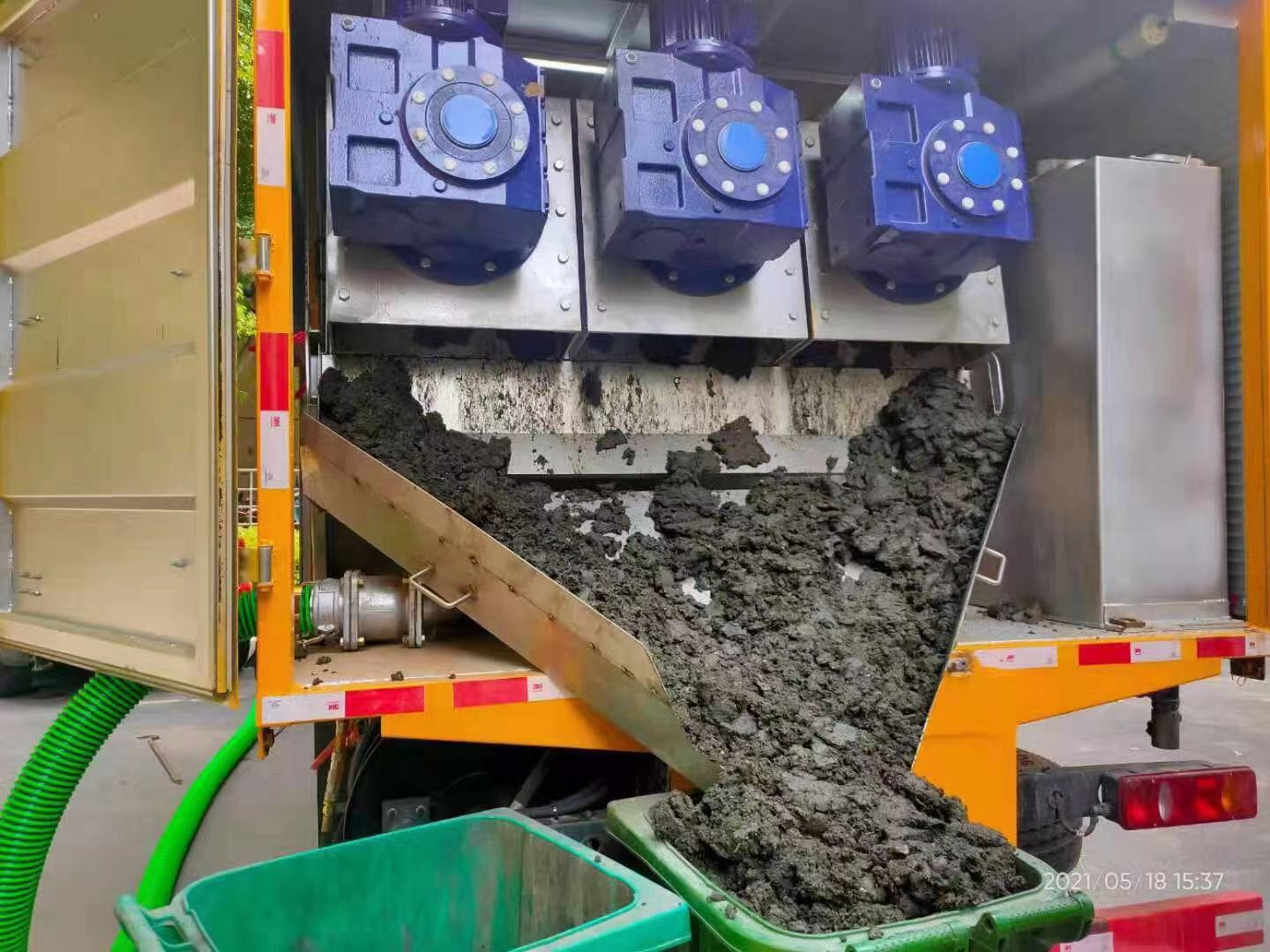 淳化化粪池清掏城市维护站-泥浆净化干湿分离处理